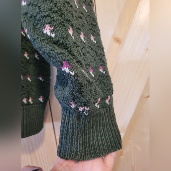 Vintage American Eagle Green 90s Sweater - Picture 9 of 9